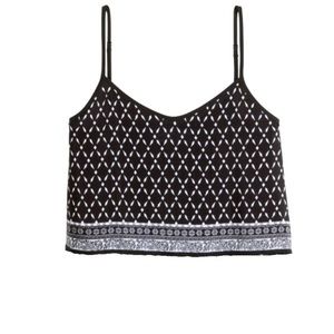 H&M loves coachella crop top